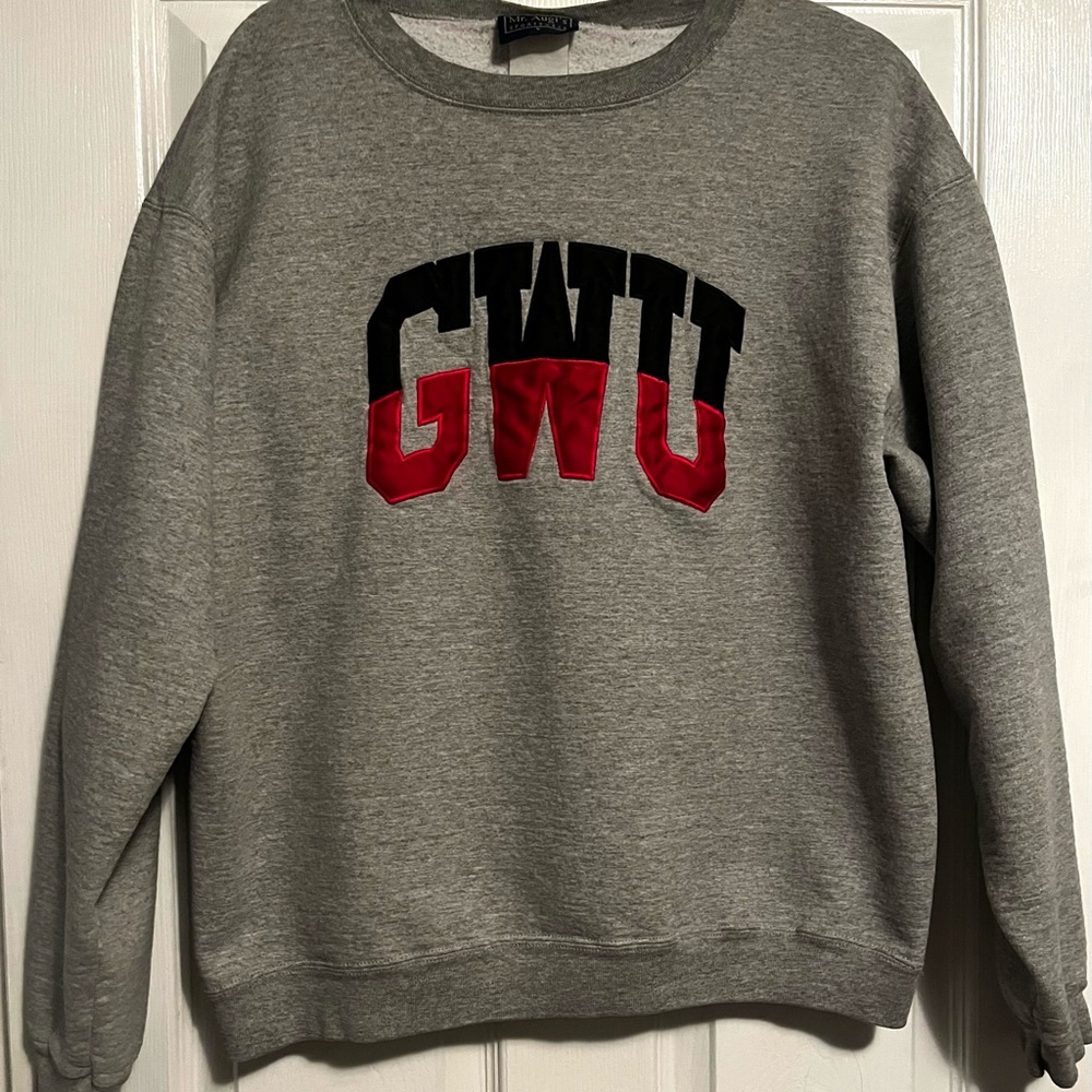 Vintage GWU Mr. Augi’s Sweatshirt, Size large